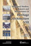 Cover: Structural Studies, Repairs and Maintenance of Heritage Architecture: International Conference 8th - WIT Press