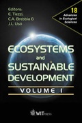 Cover: Ecosystems and Sustainable Development - WIT Press