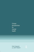 Cover: Critical Perspectives on Mental Health - Routledge