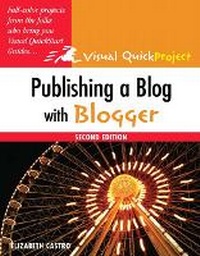 Enlarge image Cover: Publishing a Blog with Blogger - Peachpit Press Publications