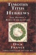 Cover: Timothy, Titus and Hebrews - BRF (The Bible Reading Fellowship)