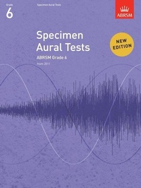 Enlarge image Cover: Specimen Aural Tests, Grade 6 - Associated Board of the Royal Schools of Music