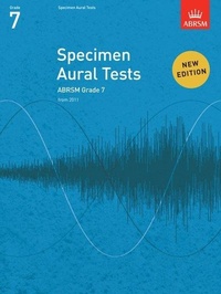 Enlarge image Cover: Specimen Aural Tests, Grade 7 - Associated Board of the Royal Schools of Music