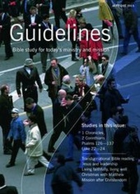 Enlarge image Cover: Guidelines: September-December 2013 - BRF (The Bible Reading Fellowship)