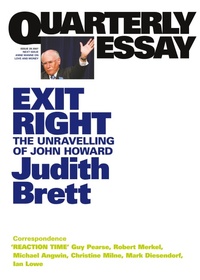 Abbildung von: Exit Right - Quarterly Essay