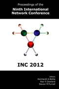Cover: Proceedings of the Ninth International Network Conference: INC 2012 - University of Plymouth