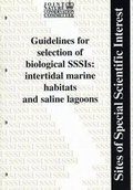 Cover: Guidelines for Selection of Biological SSSIs: Intertidal Marine Habitats and Saline Lagoons (Looseleaf) - Joint Nature Conservation Committee