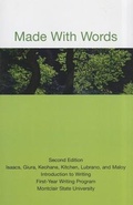 Cover: Made with Words - Bedford Books,U.S.
