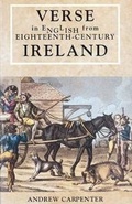 Cover: Verse in English from Eighteenth-century Ireland - Cork University Press