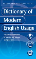 Cover: The Dictionary of Modern English Usage - Wordsworth Editions Ltd
