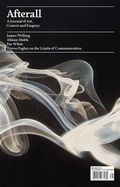 Cover: Afterall - Afterall Publishing