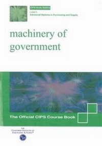 Abbildung von: Machinery of Government - Chartered Institute of Purchasing & Supply