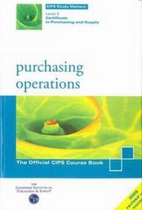 Abbildung von: Purchasing Operations - Chartered Institute of Purchasing & Supply