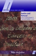 Cover: Native and Natural - Cork University Press