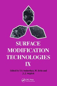 Enlarge image Cover: Surface Modification Technologies IX - Maney Publishing