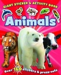 Cover: Giant Sticker and Activity Book Animals - Igloo Books Ltd