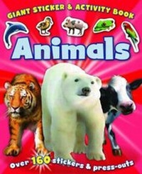 Enlarge image Cover: Giant Sticker and Activity Book Animals - Igloo Books Ltd