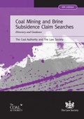 Cover: Coal Mining and Brine Subsidence Claim Searches - The Law Society