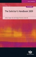 Cover: The Solicitor's Handbook 2009 - The Law Society