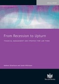 Cover: From Recession to Upturn - The Law Society