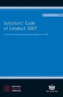 Cover: Solicitors' Code of Conduct 2007 June 2009 - The Law Society