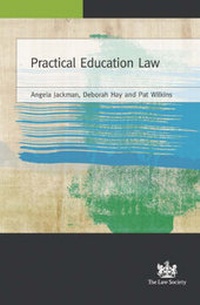 Abbildung von: Practical Education Law - The Law Society