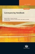Cover: Conveyancing Handbook - The Law Society