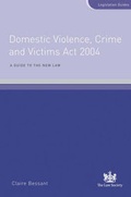Cover: Domestic Violence, Crime and Victims Act 2004 - The Law Society
