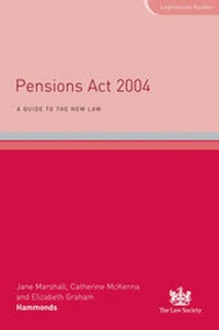 Abbildung von: Pensions Act 2004 - The Law Society