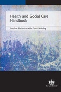 Cover: Health and Social Care Handbook - The Law Society