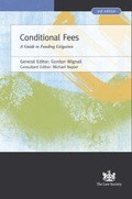 Cover: Conditional Fees - The Law Society