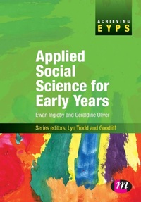 Enlarge image Cover: Applied Social Science for Early Years - Learning Matters Ltd