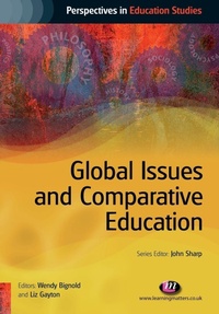 Enlarge image Cover: Global Issues and Comparative Education - Learning Matters Ltd