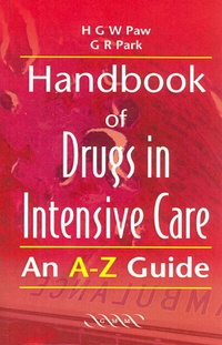 Abbildung von: Handbook of Drugs in Intensive Care - Greenwich Medical Media Ltd