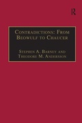 Cover: Contradictions: From Beowulf to Chaucer - Scolar Press