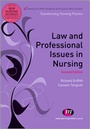Cover: Law and Professional Issues in Nursing - Learning Matters Ltd