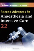 Cover: Recent Advances in Anaesthesia and Intensive Care: Volume 22 - Greenwich Medical Media Ltd