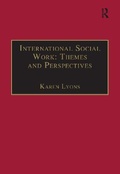 Cover: International Social Work: Themes and Perspectives - Ashgate Publishing Limited