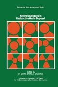 Cover: Natural Analogues in Radioactive Waste Disposal - Springer