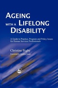 Cover: Ageing with a Lifelong Disability - Jessica Kingsley Publishers