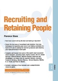 Cover: Recruiting and Retaining People - Capstone Publishing Ltd