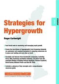 Cover: Stategies for Hypergrowth - Capstone Publishing Ltd