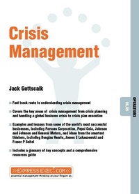 Abbildung von: Crisis Management - Capstone Publishing Ltd