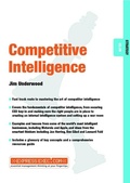 Cover: Competitive Intelligence - Capstone Publishing Ltd