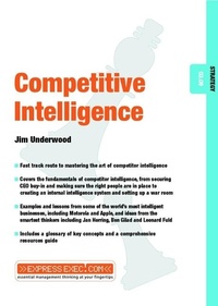 Enlarge image Cover: Competitive Intelligence - Capstone Publishing Ltd