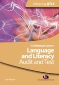 Cover: The Minimum Core for Language and Literacy: Audit and Test - Learning Matters Ltd