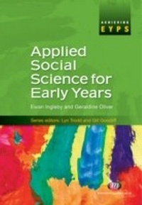 Enlarge image Cover: Applied Social Science for Early Years - Learning Matters Ltd