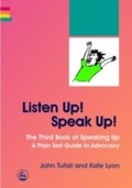 Cover: Listen Up! Speak Up! - Jessica Kingsley Publishers