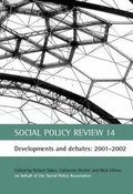 Cover: Developments and Debates 2001-2002 - Policy Press