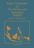 Cover: Major Companies of the Far East and Australasia: v. 1 - Kluwer Academic Publishers